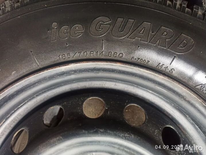 Колеса r 14 зимние 4 100