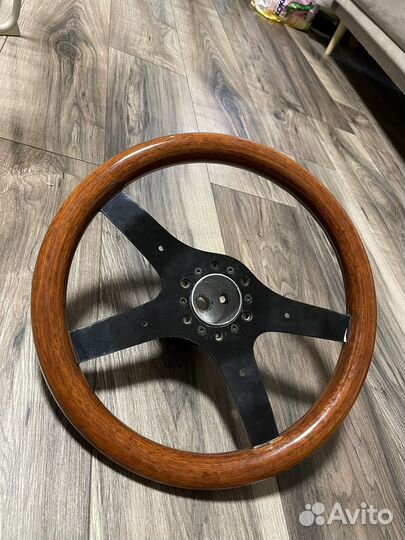 Деревянный руль на ваз