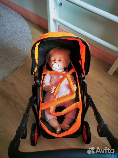 Коляска для кукол 3 в 1