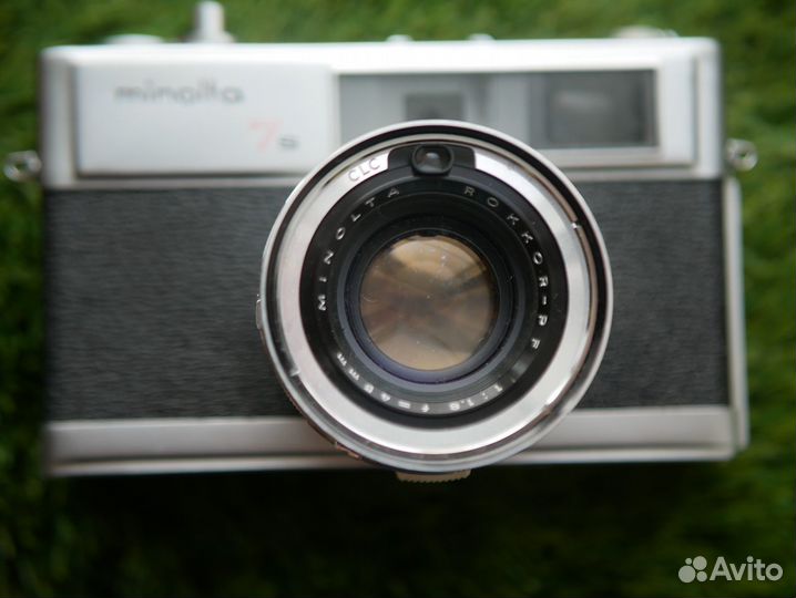 Отличная minolta 7S 45mm f1,8 светлая