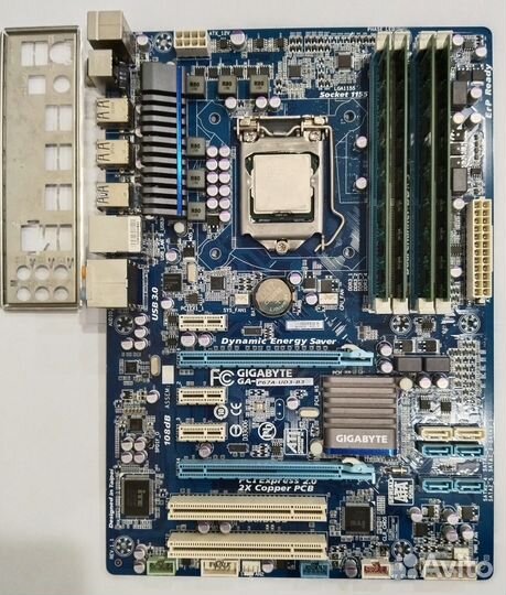 Комплект: i7-2600 +16 гб озу +Мат. плата