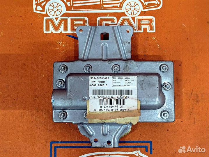 Подушка безопасности дверная w208 CLK-class 111