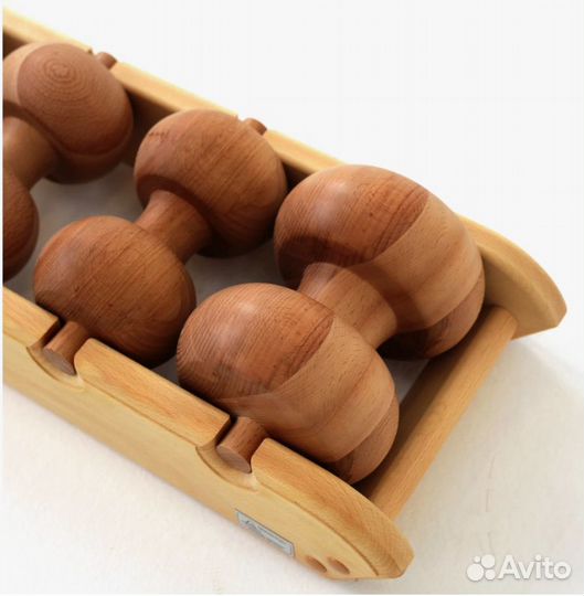 Массажер для спины деревянный