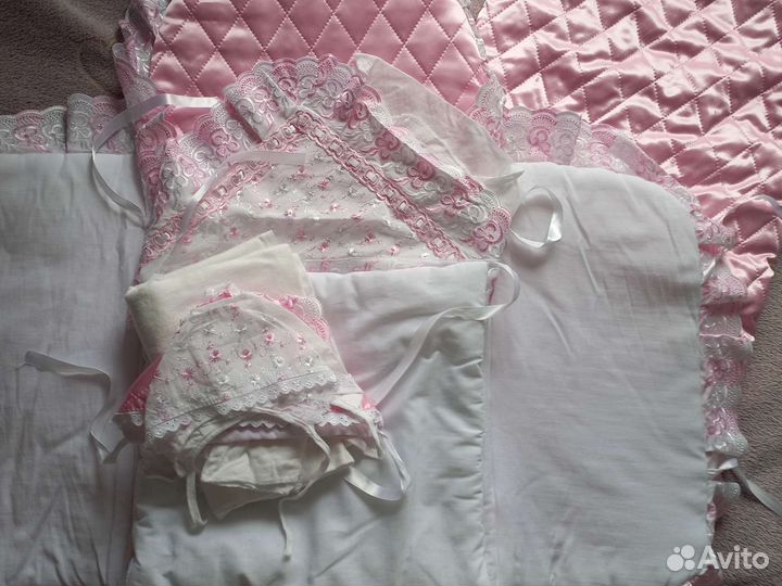 Конверт на выписку для девочки осень