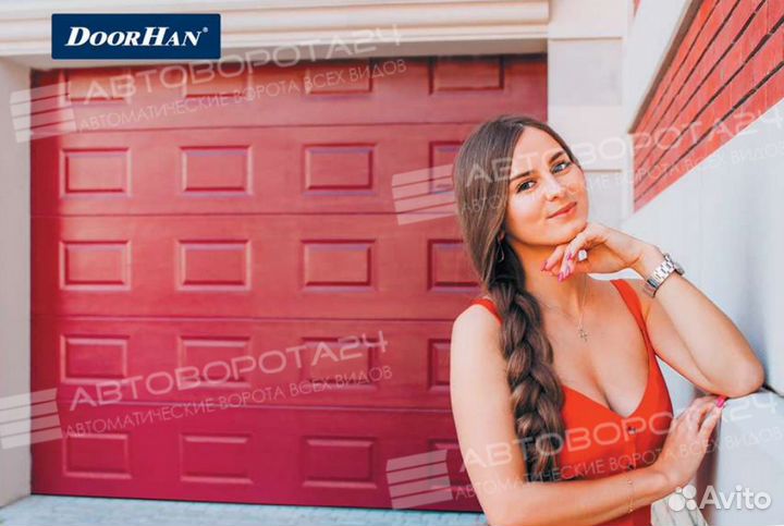 Ворота секционные гаражные