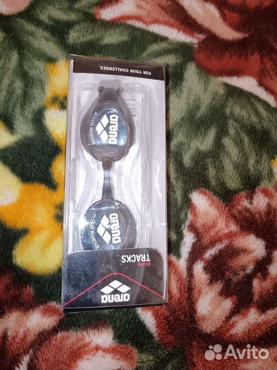 Очки для плавания arena racing tracks