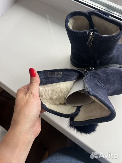 Сапоги зимние для девочки 27 размер