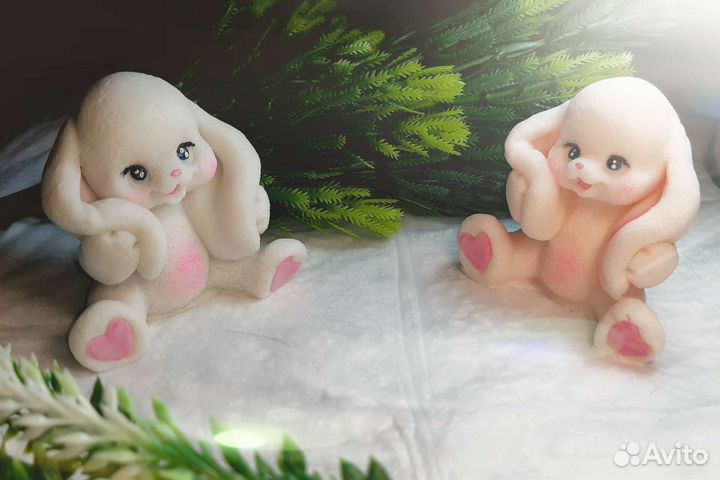 Зайка. Мыло ручной работы