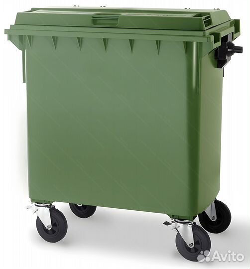 Бак пластиковый мусорный 770л-3668