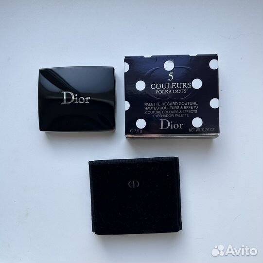 Dior тени для век 366 bain de mer