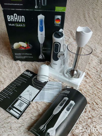 Продаю блендер braun Multi Quick3, новый