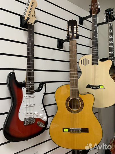 Электрогитары, комбики Fender Squier Bullet