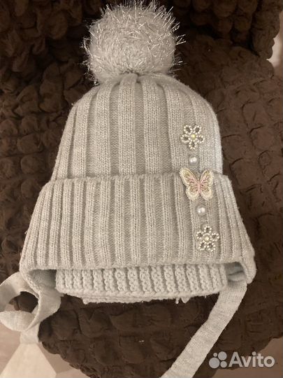 Комплект шапка, шарф