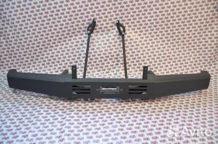 Силовой бампер на ниву ваз передний под лебедку