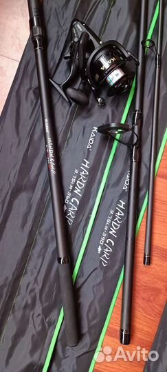 Карповое удилище kaida hardn carp 3,6 3,9м 3,75 lb