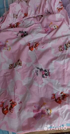 Простынь на резинке