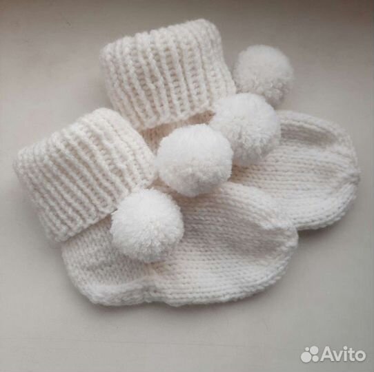 Носочки вязаные носки