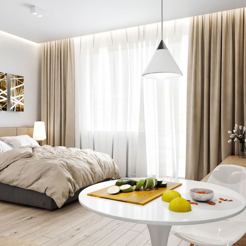 1-к. апартаменты, 23 м², 13/13 эт.