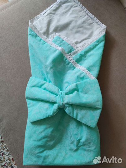 Конверт-одеяло на выписку летний