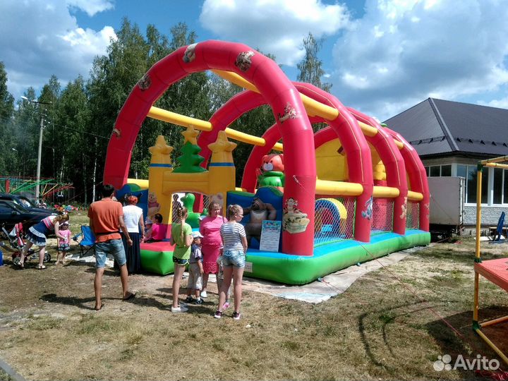 Батут Аренда аттракциона, батуты, сладкая вата, по
