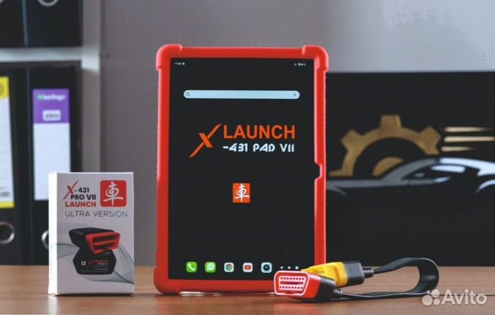 Лаунч launch x431 PAD 7 + autodata