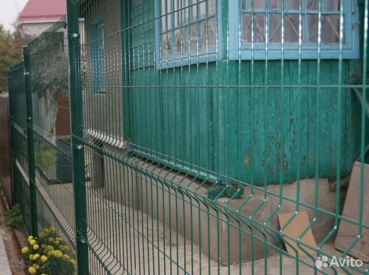 3Д сетка гиттер для забора
