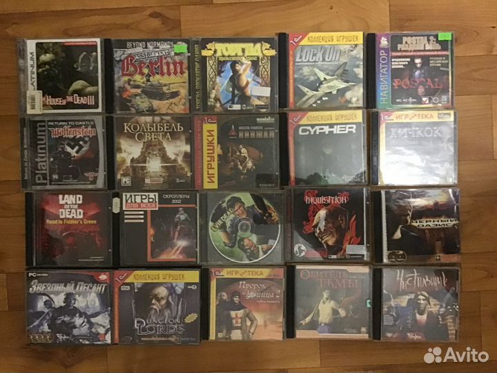 Продам игровые диски для пк