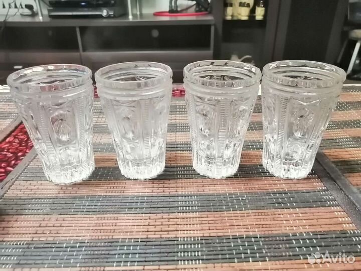Хрусталь ваза, рюмки СССР