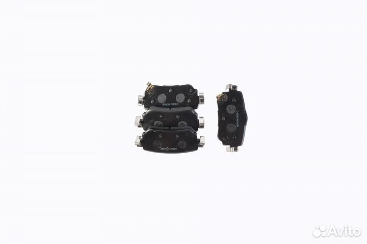 Nissan qashqai колодки тормозные задние D40604EA0B