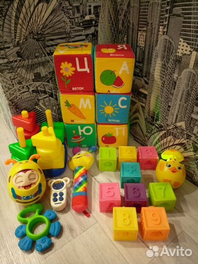 Развивающие игрушки для малышей