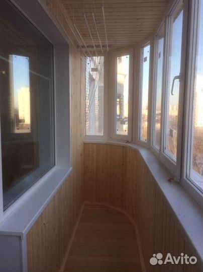 Остекление и отделка балконов