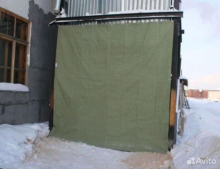 Брезентовые шторы, изготовление