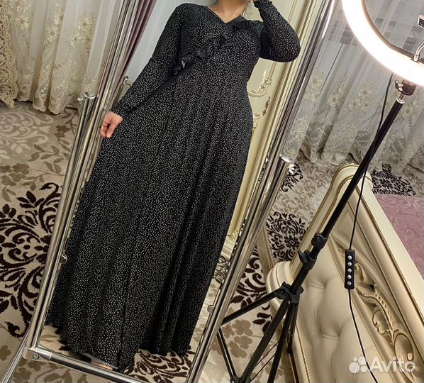 Халаты на запах платье