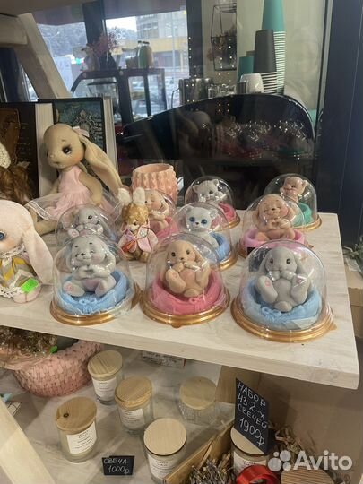 Мыло ручной работы очаровательные Зверята