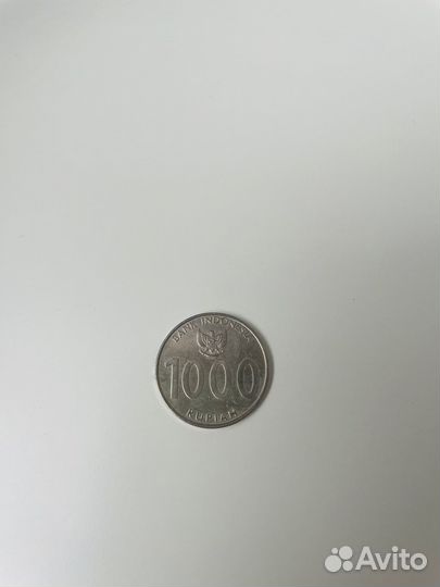 Индонезийская монета (рупия) 1000 рупий