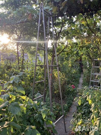 Лестница из нержавейки