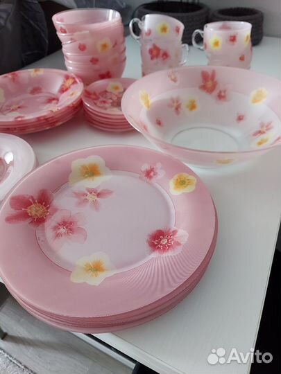 Набор столовой посуды luminarc новый