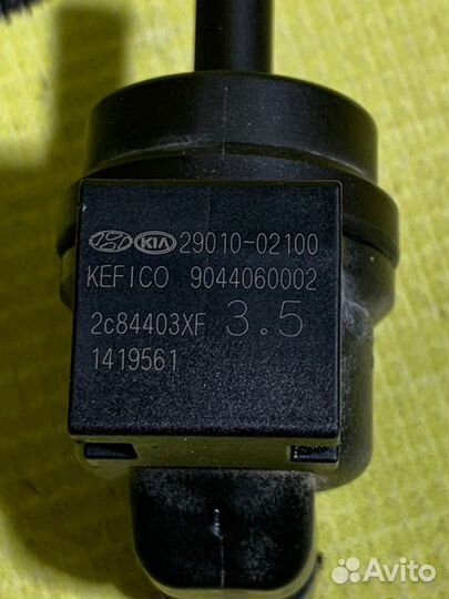 Клапан абсорбера Hyundai Solaris 2 HCR 1.4. G4LC