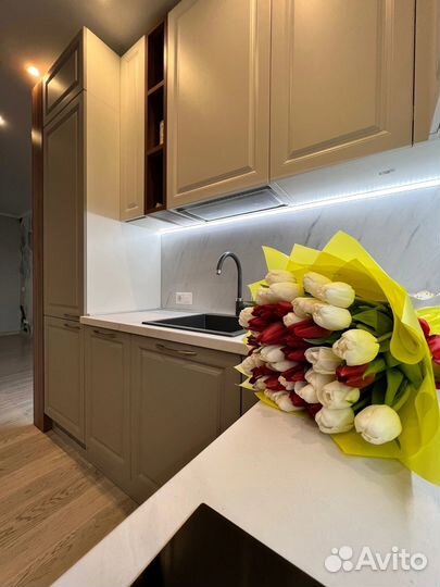 Прямая кухня на заказ. Производство в Челябинске