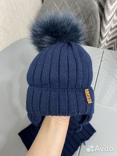 Шапка зимняя детская