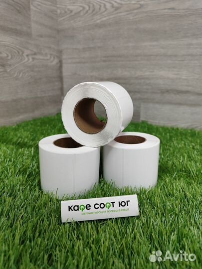 Термотрансферная этикетка 58*40 мм