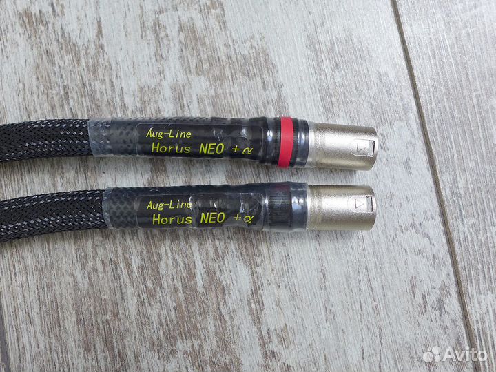 Межблочный AUG-Line Horus Neo+a XLR RCA кабель