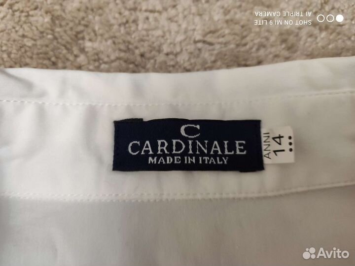 Блузка для девочки школьная