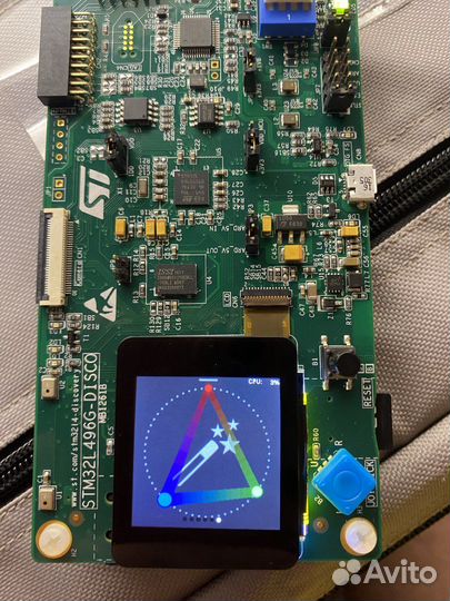 Отладочная плата STM32L496G-disco