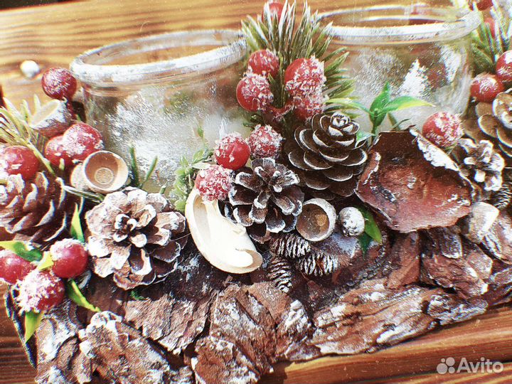 Подсвечник ручной работы