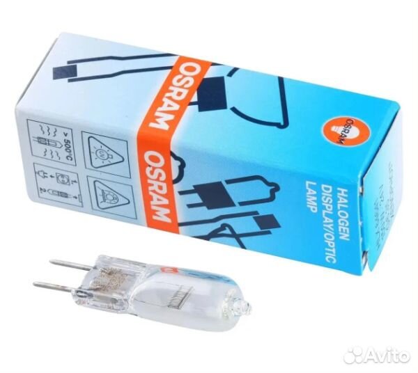 Галогенная лампа osram 64640 HLX 24V 150W G6.35