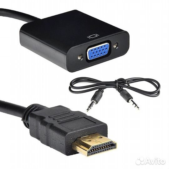 Переходник конвертер hdmi (m) to VGA, Dp to DVI