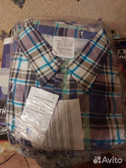 Рубашка теплая