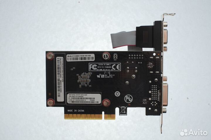 Видеокарта Palit Geforce GT 710 2Gb