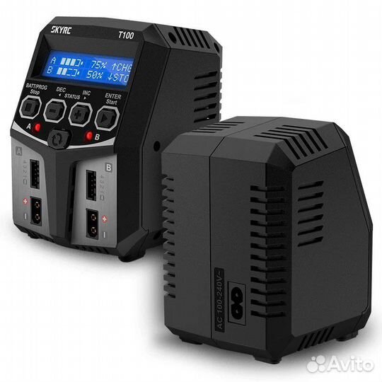 Skyrc T100 dual 5A 2X50W зарядное устройство RC